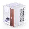 Корпус без блока питания/ Case JONSBO TK-0 White, Desktop SFF, TG, no fan, 1xUSB-A 3.2 + 1xUSB-C 3.2, SFX PSU Support, mITX White JONSBO