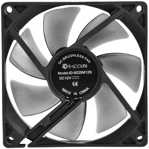 Вентилятор ID-Cooling NO-9225-SD 90x90x25 мм черный с 3-pin подключением и уровнем шума 29 дБ