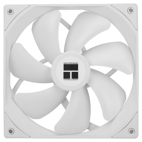 Кулер для корпуса/ Case Cooler Thermalright TL-C14CW (140x140x25mm, 4-pin PWM, 75.8CFM, 26.4dBA, 1500RPM, White)