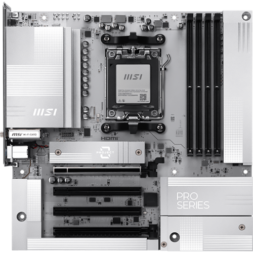 Материнская плата/ PRO B850M-A WIFI PZ MSI