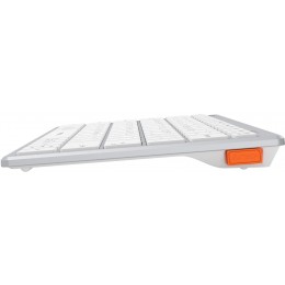 Клавиатура A4Tech FBX51C белый USB беспроводная BT/Radio slim Multimedia (FBX51C WHITE)
