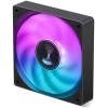 Кулер для корпуса/ Case Cooler JONSBO SL-120C (120x120x25mm, 4-pin PWM, FRGB, 59.48CFM, 32.0dBA, 1500RPM, Black) JONSBO