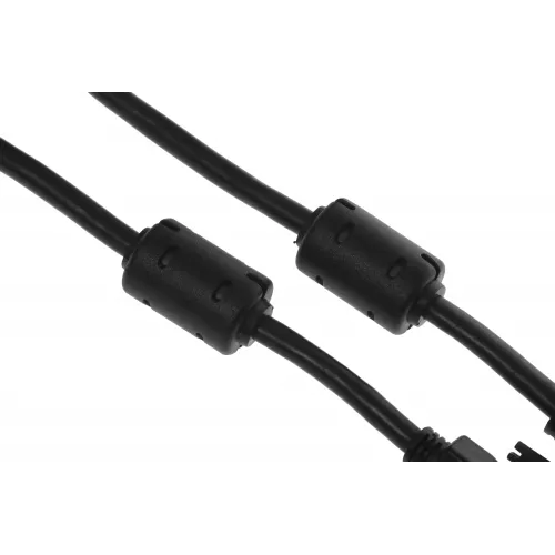 Кабель Buro HDMI (m) DVI-D (m) 10м (HDMI-19M-DVI-D-10M) феррит.кольца черный
