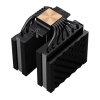 Кулер для процессора PCCooler RT720 TC ARGB BK - Эффективное охлаждение с RGB подсветкой (270W, 4-pin PWM, 2x120mm) для сокетов AM5/AM4