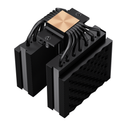 Кулер для процессора/ CPU Cooler PCCooler RT720 TC ARGB BK (270W, 4-pin PWM, 157.5mm, Al/Cu, 7x6mm, ARGB, 2x120mm, 73.32CFM, 34.9dBA, 2200RPM, S: 1851/1700/1200/115X, AM5/AM4, black)