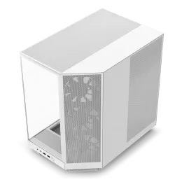 Корпус без блока питания/ Case NZXT H6 Flow, Midi-Tower, TG, 3x120mm, 2xUSB-A 3.2 + 1xUSB-C 3.2, ATX, mATX, mITX White