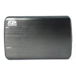 Внешний корпус для HDD/SSD AgeStar 3UB2A12 SATA пластик/алюминий черный 2.5" [3UB2A12]