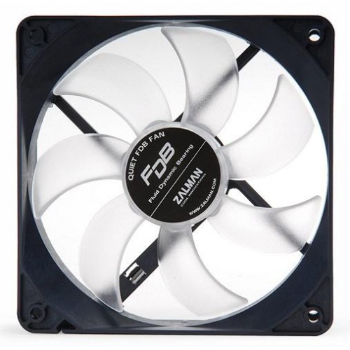 Вентилятор для корпуса Zalman ZM-F3 FDB 120мм черный - тихий 23дБ, 3-pin, высокая производительность