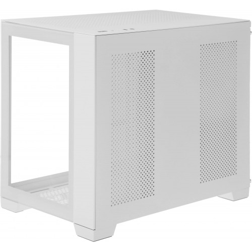 Корпус Lian-Li O11 Dynamic MINI белый ATX 9x120mm 6x140mm 2xUSB3.0 audio bott PSU [G99.O11DMI-S.00]