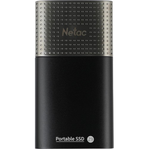 Накопитель SSD Netac USB-C 500Gb NT01Z9-500G-32BK Z9 1.8" черный