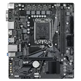Материнская плата/ MB GIGABYTE INTEL H610 s1700, 2xDDR4(64GB), D-SUB/HDMI 2.1/2xDP, 1xPCIe 4.0x16, 1xPCIe 3.0, 1xLAN, 4xSATA 6Gb/s, 1xM.2, 2xUSB 3.2, 4xUSB 2.0, 1xPS/2, mATX