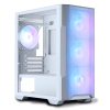 Корпус ПК без блока питания/ Case MSI MAG FORGE M100R, Mini-Tower, TG, 4x120mm ARGB, 2xUSB 2.0, 1xUSB 3.0, mATX, mITX White