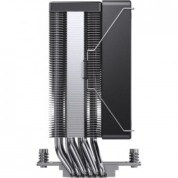 Кулер для процессора/ CPU Cooler JONSBO CR-1000MAX V2 ARGB (230W, 4-pin PWM, 157mm, Al/Cu, 6x6mm, ARGB, 1x120mm, 70.8CFM, 33.2dBA, 1800RPM, S: 1851/1700/1200/115X, AM4/AM5 Black)