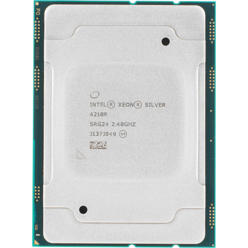 Процессор/ CPU LGA3647 Intel Xeon Silver 4210R (Cascade Lake, 10C/20T, 2.4/3.2GHz, 13.75MB, 100W) OEM (clean pulled)