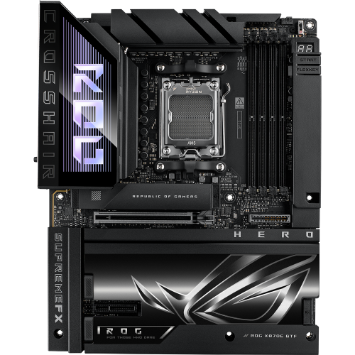 Материнская плата ROG CROSSHAIR X870E HERO BTF: Высокая производительность для геймеров и энтузиастов