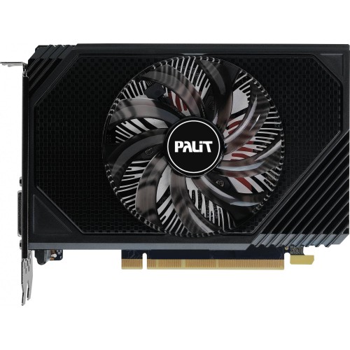 Видеокарта Palit GeForce RTX 3050 6GB GDDR6 - PCI-E 4.0, STORMX OC, 1042/14000, DVI/HDMI/DP