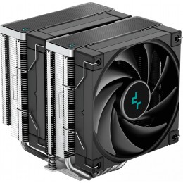 Кулер Deepcool AK620 Soc-AM5/AM4/1200/1700/1851 черный 4-pin 11-28dB Al+Cu 260W 1456gr Ret (R-AK620-BKNNMT-G) [R-AK620-BKNNMT-G]