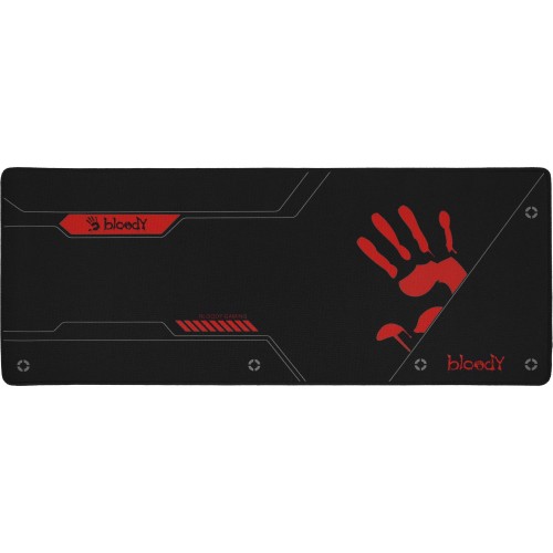 Коврик для мыши A4Tech Bloody BP-50L: Большой черный с рисунком 750x300x3мм для комфортной игры и работы