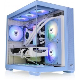 Корпус Thermaltake View 380 TG ARGB Hydrangea синий ATX 6x120mm 2x140mm 1x200mm 2xUSB3.0 audio bott PSU [CA-1Z2-00MFWN-00]