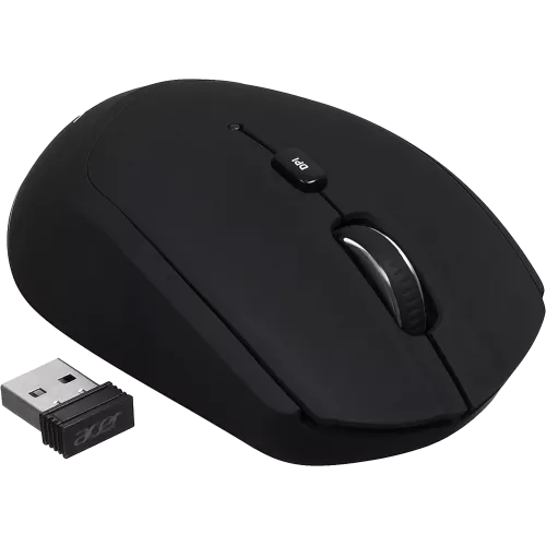 Мышь компьютерная/ Беспроводная мышь ACER OMR050 Wireless Dual Mode Mouse 1600dpi (6but) black Acer