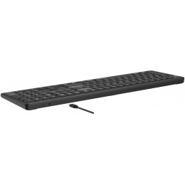 Клавиатура A4Tech FBX55C черный USB беспроводная BT/Radio slim Multimedia