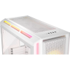 Корпус Corsair iCUE LINK 5000T LX RGB White - Midi-Tower без блока питания с 3x120mm RGB вентиляторами и множеством портов USB