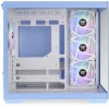 Купить корпус Thermaltake View 380 TG ARGB Hydrangea синий ATX - идеальное решение для охлаждения с 6 вентиляторами 120мм и 2 USB 3.0