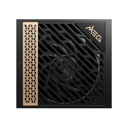 Блок питания ПК/ Power Supply MSI MEG Ai1300P PCIE5, 1300W 80+ Platinum (ATX, 3.1, PCIe 5.1, Full modular, 1x24(20+4)pin, 1xCPU 8(4+4)pin, 8xPCIe*2 8(6+2)pin, 1x12VHPWR, 16xSATA3, 4xMOLEX4pin, Active, 120x120mm, 160x150x86mm, APFC, black)