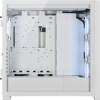 Корпус без блока питания/ Case Corsair iCUE 5000X RGB QL Edition, Midi-Tower, TG, 4x120mm RGB, 2xUSB-A 3.2, 1xUSB 3.2 Type-C, E-ATX, ATX, mATX, mITX White Corsair