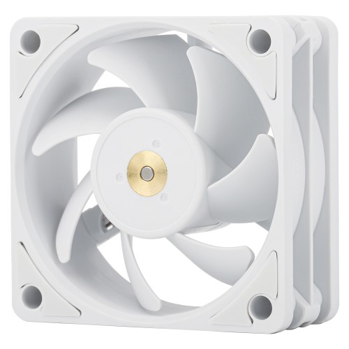 Кулер для корпуса/ Case Cooler Thermalright TL-B6W (60x60x25mm, 4-pin PWM, 16.17CFM, 20.17dBA, 3200RPM, White)