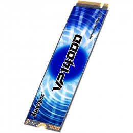 Твердотельный накопитель/ Kingspec SSD VP14000 2280, 4096GB, M.2(22x80mm), NVMe, PCIe 5.0 x4, 3D TLC, R/W 14000/13000MB/s, IOPs 1 145 000/1 087 000, TBW 2400, DWPD 0.5 (3 года)