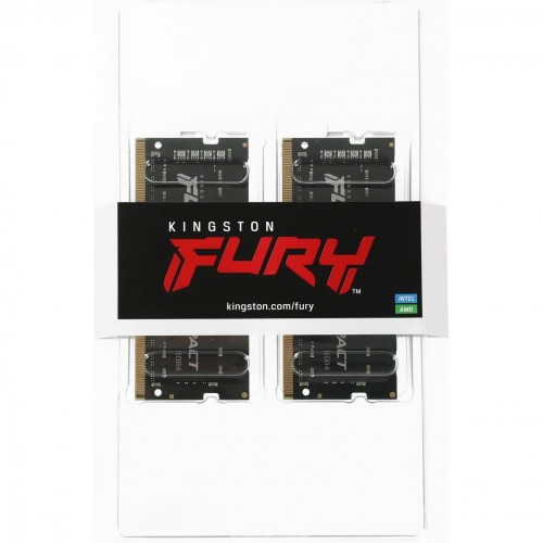 Память оперативная/ Kingston 16GB 4800MT/s DDR5 CL38 SODIMM (Kit of 2) FURY Impact PnP Kingston