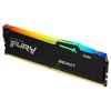 Оперативная память Kingston 8GB DDR5 5200MT/s CL40 DIMM FURY Beast RGB XMP - Высокая производительность для геймеров