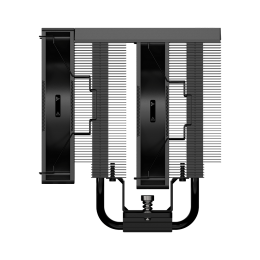Кулер для процессора/ CPU Cooler PCCooler RT720 TC ARGB BK (270W, 4-pin PWM, 157.5mm, Al/Cu, 7x6mm, ARGB, 2x120mm, 73.32CFM, 34.9dBA, 2200RPM, S: 1851/1700/1200/115X, AM5/AM4, black)