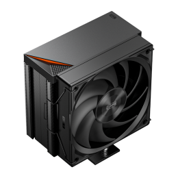 Кулер для процессора/ CPU Cooler PCCooler RZ500 BK (250W, 4-pin PWM, 155mm, Al/Cu, 5x6mm, 1x120mm, 86.73CFM, 32dBA, 2200RPM, S: 1851/1700/1200/115X, AM5/AM4, black)