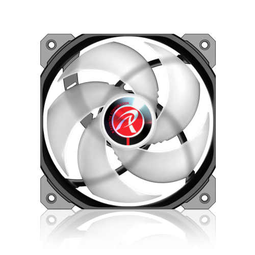 Вентилятор корпусный/ Case Cooler Raijintek AGERAS 12 ARGB-1 (120x120x25mm, 4-pin PWM, 67.38CFM, 33dBA, 2200RPM, Black) RAIJINTEK CO LTD