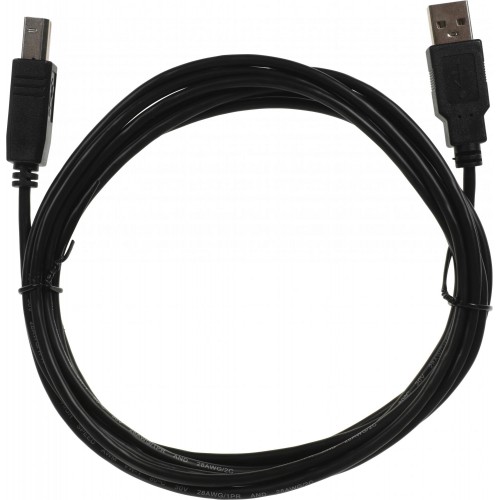 Кабель USB A (m) - USB B (m) 3м черный KingPrice KP-AmBm-v2-3m ver2.0 для надежного подключения устройств