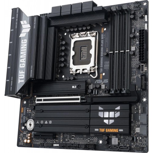 Материнская плата Asus TUF GAMING B860M-PLUS WIFI: Intel B860, 4xDDR5, mATX, 2.5G LAN, HDMI и DP для идеального гейминга