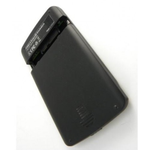 Внешний корпус для HDD/SSD AgeStar 3UB2A12 SATA пластик/алюминий черный 2.5" [3UB2A12]
