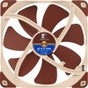 Кулер для корпуса/ Case Cooler Noctua NF-A14 PWM (140x140x25mm, 4-pin PWM, 82.5CFM, 24.6dBA, 1500RPM, Beige/Brown)