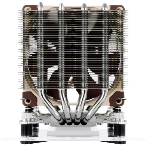 Кулер для процессора/ CPU Cooler Noctua NH-D9L (88W, 4-pin PWM, 110mm, Al/Cu, 4x6mm, 1x92x92x25mm, 46.44CFM, 22.8dBA, 2000RPM, S: 1851/1700/1200/115X, AM5/AM4, Beige/Brown)