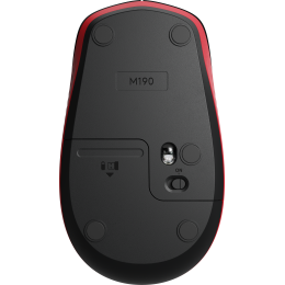 Мышь/ Logitech Wireless Mouse M190 RED