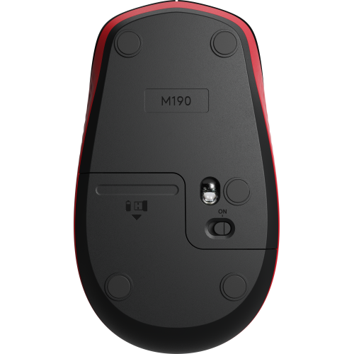 Купить беспроводную мышь Logitech M190 RED - идеальный выбор для комфортной работы и игр