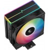 Устройство охлаждения(кулер) Deepcool AG400 Bk V2 ARGB Soc-AM5/AM4/1200/1700/1851 черный 4-pin 31.6dB Al+Cu 220W 643gr Ret (R-AG400-BKAMMN-GJD)