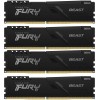 Память оперативная/ Kingston 64GB 3200MT/s DDR4 CL16 DIMM (Kit of 4) 1Gx8 FURY Beast Black Kingston