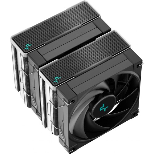 Кулер Deepcool AK620 Soc-AM5/AM4/1200/1700/1851 черный 4-pin 11-28dB Al+Cu 260W 1456gr Ret (R-AK620-BKNNMT-G) [R-AK620-BKNNMT-G]