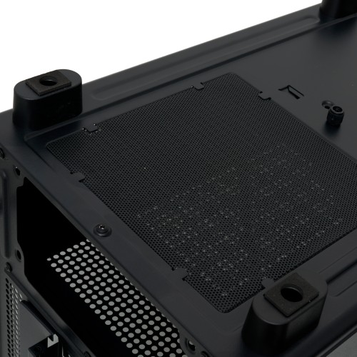 Корпус без блока питания/ Case HSPD M310, Mesh Mini-tower, Black, TG, 0.4 SPCC, 3x120mm ARGB (Orbis F1) mATX, mITX 180/280/160mm 1x2.5", 1x3.5", 4xPCI 2xUSB-A 3.0 452x277x418mm