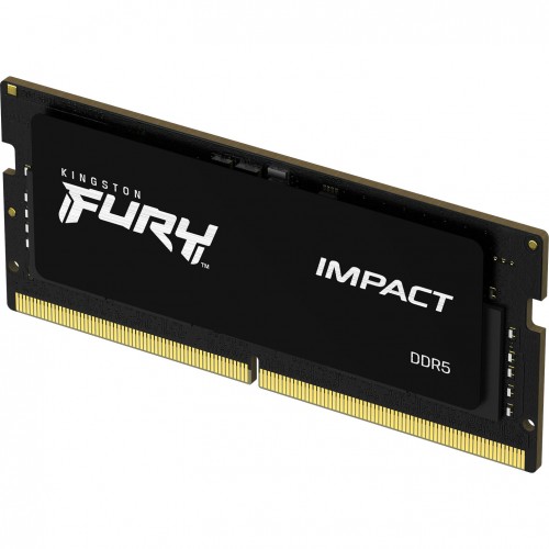 Память Kingston 16GB DDR5 6400MT/s CL38 SODIMM FURY Impact XMP - Высокопроизводительное решение для ноутбуков