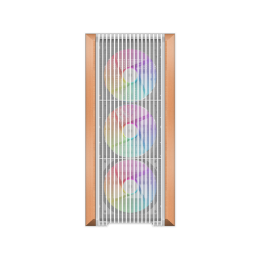 Корпус ПК без блока питания/ Case SAMA Z60 White, Midi-Tower, TG, 4x140mm ARGB, 2xUSB 3.0 + 1xUSB 3.1 Type-C, E-ATX, ATX, mATX, mITX White