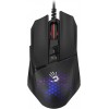 Купить оптическую мышь A4Tech Bloody W65 Max Mini черного цвета с 12000dpi и 9 кнопками – идеальный выбор для геймеров!